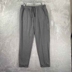 Johnnie-O Pants men's Large 33x29 Alta Performance Jogger Athletic Tapered Gray